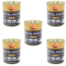 AUTOSOL 5 X 750 ml Metal Polish Edel Chromglanz Chrom Metall Politur Reinigung