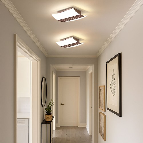 Led design decken lampen - 2x,