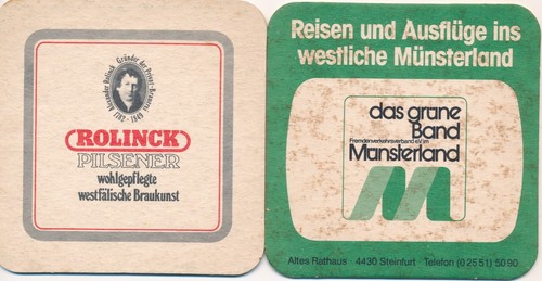 Bierdeckel aus steinfurt das - bierdeckel,