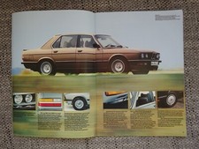 BMW 5er E28 Prospekt Brochure