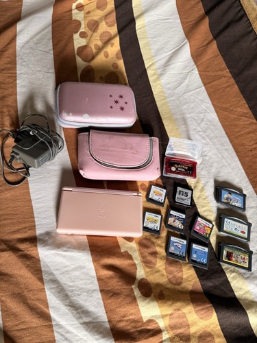 Nintendo lite pink mit - nintendo,
