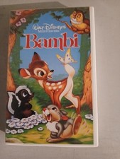 Bambi VHS Kassette Walt Disney