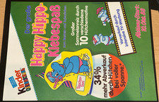 Eier Hütchen Werbeblatt Happy