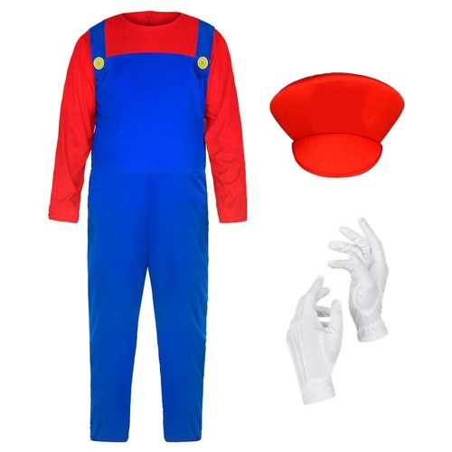 Mario kostüm luigi - mario,