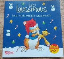Neu MAXI PIXI AUTOKE Leo Lesemaus freut sich auf die Adventszeit Adventskalender