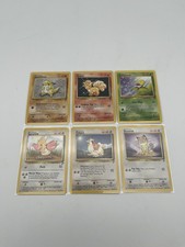 Pokemon Karten Sammlung 6 Karten Base Set 2 Englisch WOTC 1999 EXC-NM