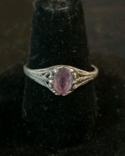 Sterling Silber/ovaler