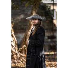 Wollfilzhut Dreispitz Grau