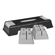 Aerobic Stepper höhenverstellbar, schwarz grau