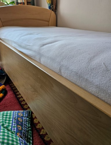 Bett mit lattenrost 200 - bett,