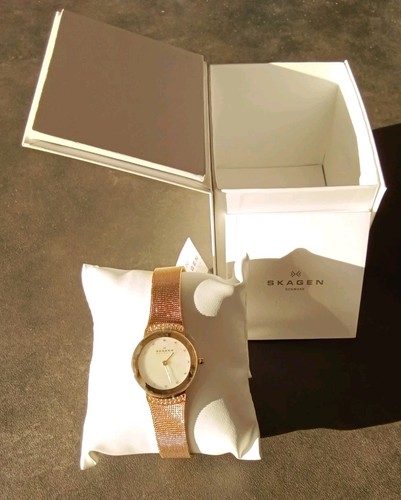 Skagen 812sgg damen uhr gold - skagen,