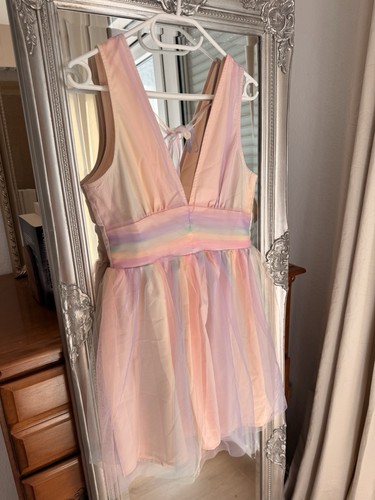 Kleid bunt neu - kleid, regenbogen