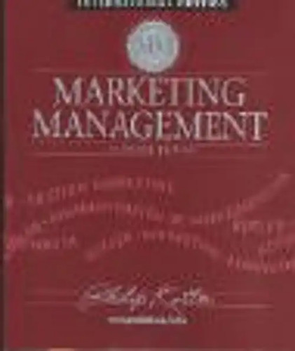 Marketing management philip - management,