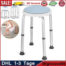 Duschstuhl 360° Drehbar