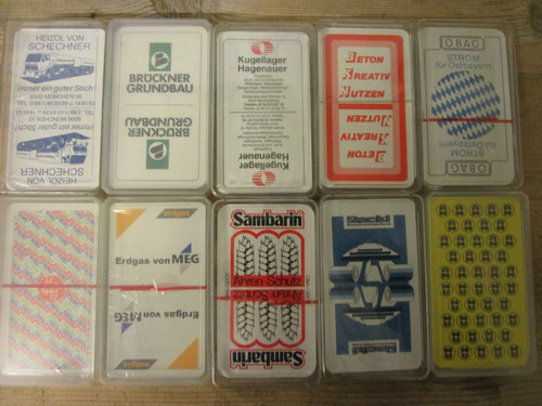 Konvolut spielkarten neu - 10,