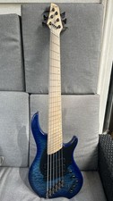 Dingwall Combustion 6-String Indigo Burst CB3-IB6M Mit Rucksack
