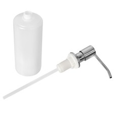 TOP Edelstahl Einbau Seifenspender Spülmittelspender Waschbecken Lotion Spender 