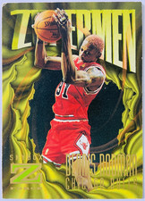Dennis Rodman - Chicago Bulls 1997-98 Skybox z-Force Zupermen #193