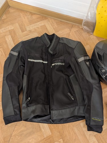 Motorradjacke vanucci schwarz - motorradjacke,