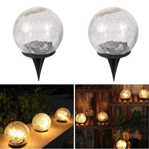 Led solarlampe solar garten - 2x,