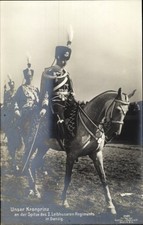 Ak Kronprinz an der Spitze des