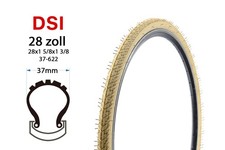 Zoll fahrrad reifen 622 - 28,