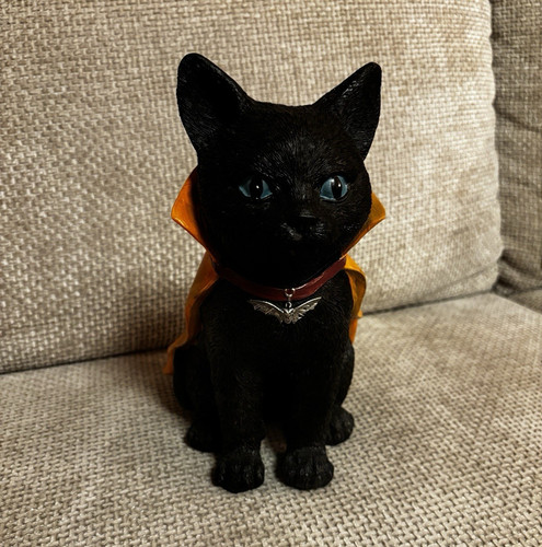 Deko katzenfigur halloween - katzenfigur,