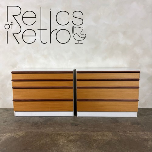 Kommode weiß teak mid - teak,