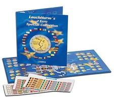 Leuchtturm Münzalbum Presso Euro-Collection für 2-Euro-Münzen