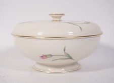 Vintage Rosenthal Selb Winifred Porzellan Deckeldose Dose Blumenmotiv Goldrand