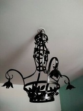 Monture  Art Deco Deckenlampe Hängelampe  Schmiedeeisen