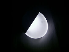 Kleine Wandlampe modern rund Eglö 18105 Mattglas Milchglas Ø 13cm Flur Keller