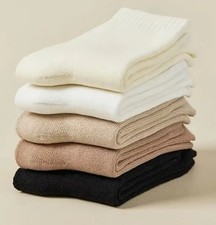 5 Paar Wärmende Fleecegefütterte Unisex Socken  Größe 36 -43   Warm Winter.