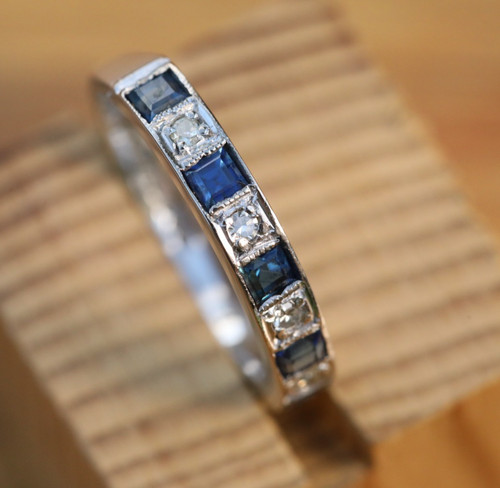 18ct weißgold ring mit - ring,