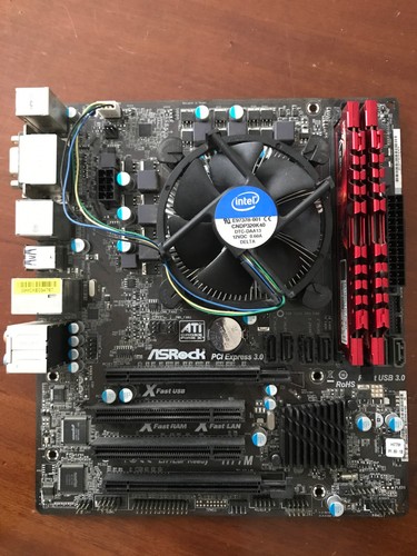 Asrock h77m intel lga 1155 - h77m,