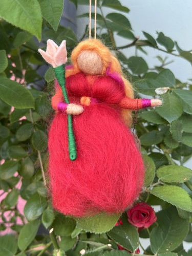 Handgefertigte blumenfee im - blumenfee,,