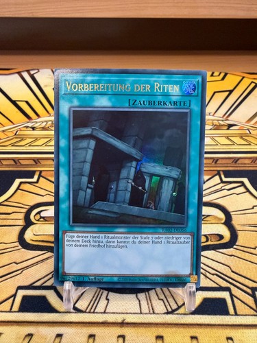 Yugioh vorbereitung der riten - vorbereitung,