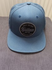 Sullen Art Snapback Cap navy blau Motiv Patch Built To Last Creative MFG 100% BW