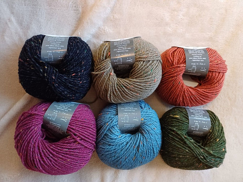 Merino tweed von schulana - tweed,
