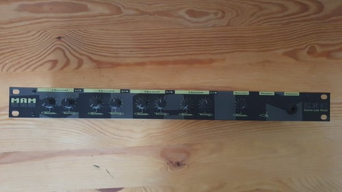 Mam rack stereo line mixer - rack,