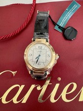 Cartier Pasha 42 mm Massivgold, komplettes Set