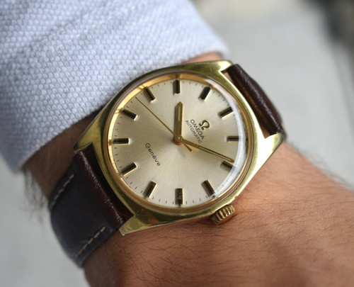 Vintage omega herrenuhr gold - vintage,