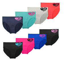  Damen Slip mit hohem Bund Unterwäsche Schlüpfer Pants aus Microfaser