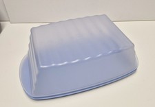 Tupperware Junge Welle J28 Brot-Kuchenbehälter Schlemmerwelle blau !