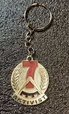 DDR Orden- Aktivist des 7 Jahres Planes, Schlüsselanhänger (Orginal)
