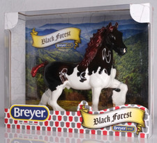 Breyer Pferd Classic horse Modellpferd Breyerfest Black Forest Shire mold glossy