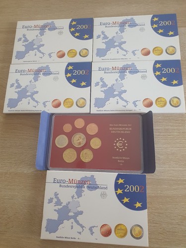 Euro kursmünzensätze - x,