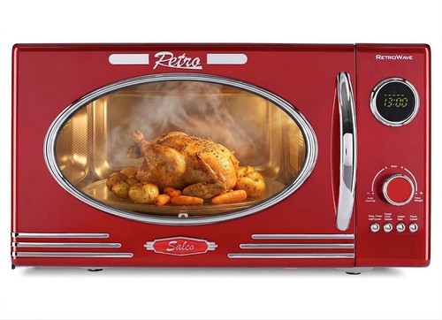 Salco retro 1 - salco, 2-in-1-mikrowelle