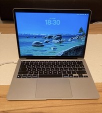 Apple MacBook Air 13 Zoll (256GB SSD, M1, 8GB) Laptop 2020 + M1 + QUERTZ SILBER