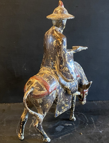 Skulptur statue reiter auf - reiter,